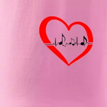 Moje srdce bije pro hudbu - srdce malé