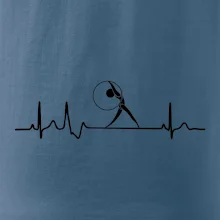 EKG moderní gymnastika obruč