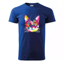 Kočka duhová hlava