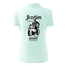 Silniční motorka - jezdím tak rychle, aby mi můj anděl strážný stačil