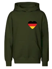 Germany love malé - Německá vlajka