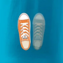 Párové boty - oranžové