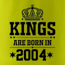 Kings are born in 2004