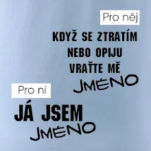 Když se ztratím vraťte mě / Já jsem
