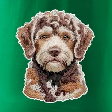 Lagotto romagnolo vyšívaná hlava