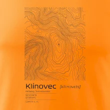 Klínovec - vrstevnice v obdélníku