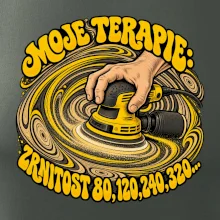 Moje terapie zrnitost 80 120 240 320 - vibrační bruska