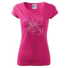 Olomouc - Mapa s vodními toky