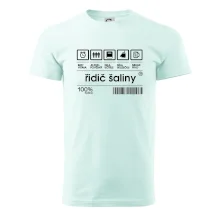 Čárový kód - řidič šaliny