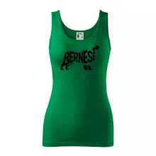 Bernese Mountain Dog nápis v těle