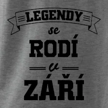 Legendy se rodí v září