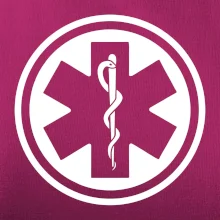 Rescue logo samostatné kulaté