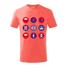 Anglie symboly v kruzích