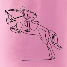 Jízda na koni jedním tahem