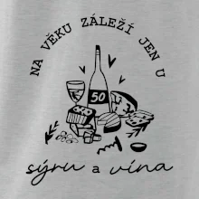 50 na věku záleží jen u sýru a vína
