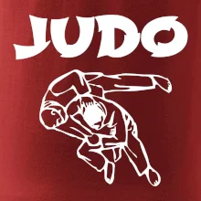 Judo nápis + postavy