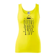 Queens are born in 1977