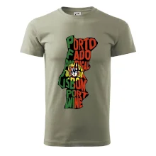 Mapy - názvy měst - Portugalsko