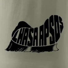 Lhasa Apso nápis v těle