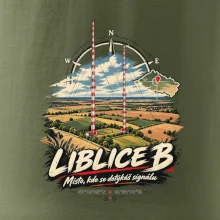 Liblice B vysílače v české krajině
