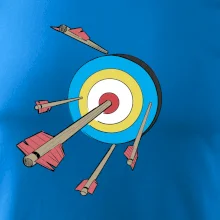 Šípy v barevném terči