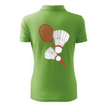 Badminton - pálka a košík