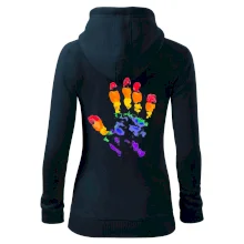 LGBT hand print