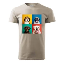 Psi štěňata koláž