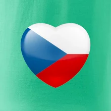 České srdce - vlajka