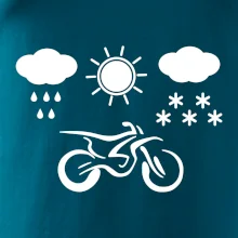 Motorkář za každého počasí - enduro