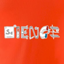 Science věda nápis