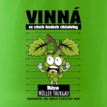 Vinná réva odsouzena Müller Thurgau
