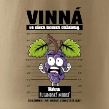 Vinná réva odsouzena Rulandské modré