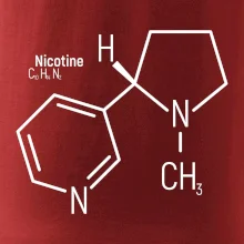 Molekulární struktura Nikotin