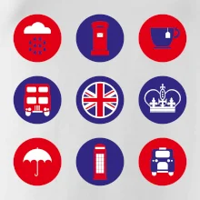 Anglie symboly v kruzích