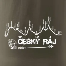 Profil kopce - Český ráj