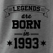 Legends are born in 1993