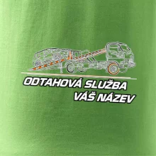 Odtahová služba - nakládání auta