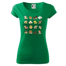 Atlas hub - triko s houbami