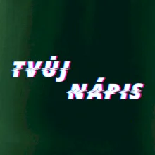 Glitch font - tvůj nápis