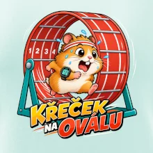 Běžecký křeček na oválu