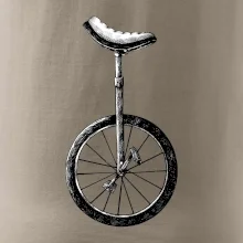 jednokolka kreslená