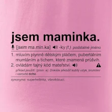 Jsem maminka. Mluvím plynně dětským pláčem bíle