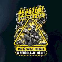 Pozor! narozen v září
