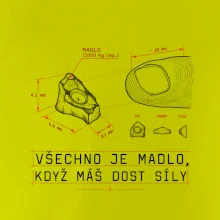 Všechno je madlo když máš dost síly