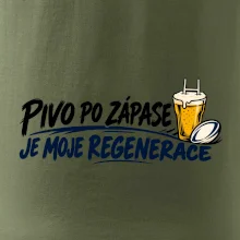 Pivo po zápase je moje regenerace
