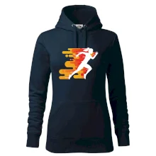 Běhání - oranžová žena