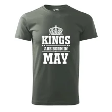 Kings are born in May