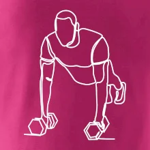 Trenér fitness jedním tahem