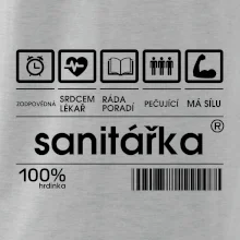 Čárový kód sanitářka